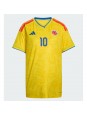 Kolumbie James Rodriguez #10 Domácí Dres pro Dámské MS 2026 Krátký Rukáv Kolumbie James Rodriguez #10 Domácí Dres pro Dámské MS 2026 Krátký Rukáv